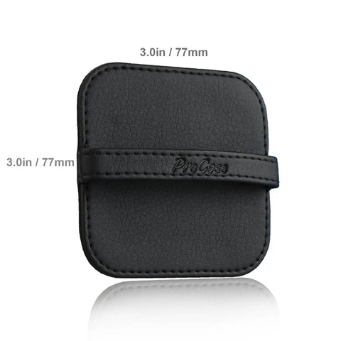 4 Pack Elastic Strap Screen Cleaning Pads With Soft Cloth Wipes For All Screens Including iPad iPhone MacBook Tablet Laptop TV Camera Color Mixed Super Handy For Travel And Everyday Use, front view