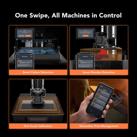 Sick 16K Resin 3D Printer With Hella Crisp Detail And A Smooth 10 Inch LCD Screen For Precision Crafting And Top Shelf Miniature Building That Looks Absolutely Dope Every Time showcasing smart features like detection and calibration.
