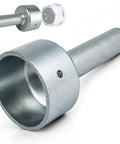 Top Tier Trailer Dust Cap Installation And Removal Tool For 2.72 Inch Axle Grease Cover Puller with knurled grip.