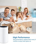 Family with dog in bedroom featuring Replacement Filter For Blue Pure 411 411 Plus Mini 411 Auto Air Purifiers With Activated Carbon