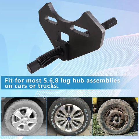 Professional Universal Hub Remover Tool for tough 5 6 8 lug axle disassembly on modern trucks and cars.