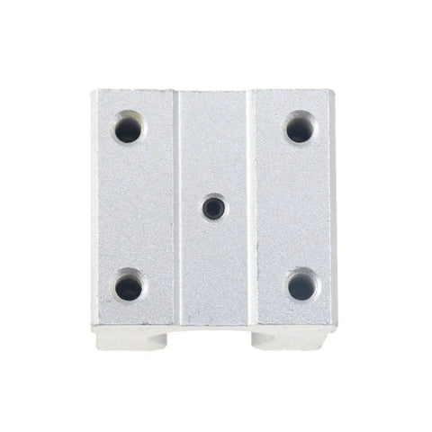 Linear Bearing Slides Kit For CNC Parts And 3D Printers With SBR10UU SBR12UU SBR13UU SBR16UU Units, Pro Grade Precision Linear Rails For Smooth Motion, High Quality CNC Machine Tool Upgrades, 10 Pieces. silver aluminum linear bearing slide block with mounting holes
