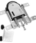 Genuine Stainless Steel Sliding Door Rollers With Double Bearing Quiet Glide Wheels, showing roller assembly and mounted parts.