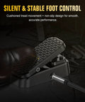 Dual Function Volume And Expression Gig Ready Pedal For Electric Guitar With Passive Foot Controller in use on stage setup