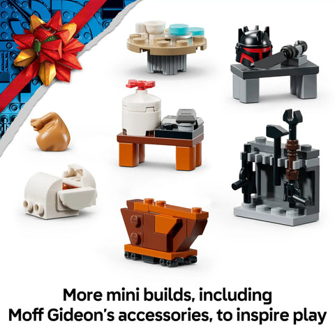 Holiday Lego Star Wars Advent Calendar 2026 Packed With Surprise Buildable Minifigures Behind Every Door Featuring mini builds and accessories.