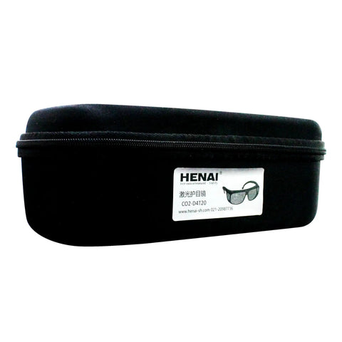 Top Shelf Od7 Plus Laser Protective Glasses With Rugged Black Housings Offering Straight Up Lens Shielding For Serious Shop Operators And DIY Crews Who Demand Relentless Performance Daily storage case.