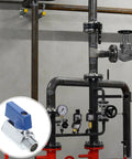 Slick Brass Mini Ball Valve With Npt One Quarter Inch Threaded Ends designed for tight squeeze spaces in plumbing setup.