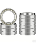 6810ZZ Thin Section Ball Bearings 10 Pack 50X65X7MM showing chrome steel metal shields for motors and robotics applications.