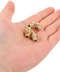 Top Notch Grease Nozzle Fitting Kit With Threaded Copper M8 Nipples For Cars And Excavators Featuring Precision Fit And Easy Swap-Out Hydraulic Accessories That Make Maintenance A Total Breeze hand-held M8 copper grease fittings