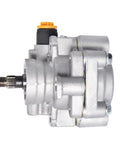 Premium Power Steering Pump Replacement For Toyota Camry And Solara 1995 Through 2006 3.0L V6 Motor silver pump side view