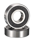 Rock Solid 6810-2RS Deep Groove Ball Bearings with double rubber seal, chrome steel, ID 50mm, OD 65mm, 7mm width.