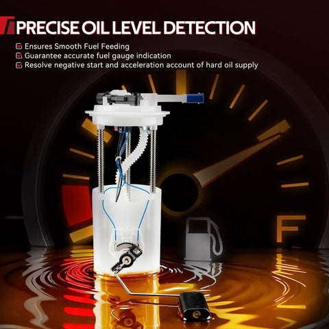Direct Fit Electric Fuel Pump Assembly For Ford Explorer 2013 To 2019 And Police Interceptor Utility 3.7L with oil level detection.