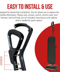 Replacement Handle Set For Oreck Elevate Command And Control Vacuum Cleaners Durable Easy To Install Built To Last