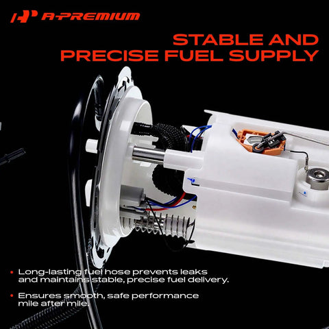 Get Your Ride Back On The Road With This Badass Electric Fuel Pump Module Assembly For Chevy Malibu 2004 To 2006 Featuring Precision Pressure Sensor, showcases fuel pump interior.