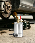 300Ml Double Port Oil Catch Can With Innovative Baffle Plate Design For Efficient Oil Gas Separation and Quick Condensation, aluminum construction with ports.