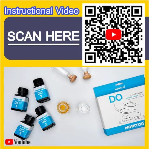 Dead On Accurate Dissolved Oxygen Test Kit Packs Sixty Quick Reads For Freshwater Marine Tanks And Ponds features bottles and instructional materials.