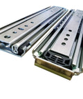Tough As Nails 24 Inch Guide Rail Featuring Steel Ball Bearings For Smooth And Quiet Operation showing dual drawer slides design.