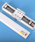 Heavy Duty Fully Enclosed Linear Guide Module With Pro Grade Ball Screw and Built Like A Tank Sliding Table showing the 800mm travel unit.