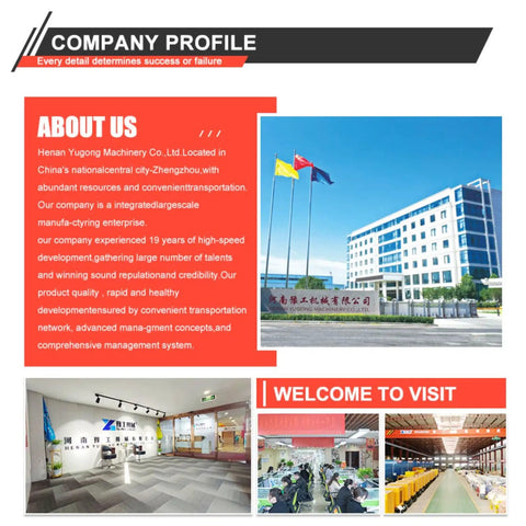 Company profile image of Henan Yugong Machinery Co., Ltd. showcasing the headquarters and facilities.