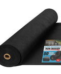 Roll of Heavy Duty 4 Ounce Non Woven Geotextile Fabric For Landscaping Drainage French Drains Underlayment Erosion Control And Construction Projects Easy To Cut Quick Install Durable Material 3x50 Pack