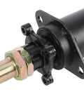 Close-up view of Rear Axle Complete Kit 28 Inch 710mm With 3 Stud Wheel Hub for Go Kart ATV Quad showing hub detail and painted finish.