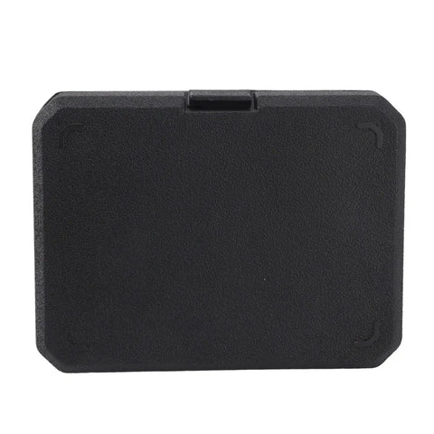 Top Shelf Digital Force Gauge 30N To 300N Handheld Push Pull Tester solid black protective case for storage.