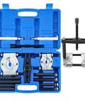 Heavy Duty 5 Ton Bearing Puller Set, 14 Piece Separator Kit with case and pullers shown