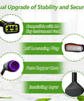 Features of the Ebike Controller Main Line Wire Harness Assembly For Tuttio Soleil01 Ebike M Button Display Compatible Electric Bicycle Controller Cable Replacement including anti-loosening plug and insulating layer.