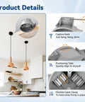 Installed 20 Cu Inch Round New Work Ceiling Electrical Box PVC UL Listed Built Tough No Drama Install with light fixtures