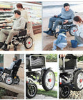 Plug And Play 10 Inch Solid Rubber Tires For Electric Wheelchairs With Aluminum Hubs And Grippy Tread That Rolls Smooth For Heavy Duty Mobility Scooters And Hospital Stretcher Two Pack Gray seen on various terrains and uses.