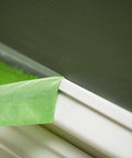 PaintBlock Multi Surface Painter Tape 2 Inch Wide for Sharp Lines Green on wall and trim