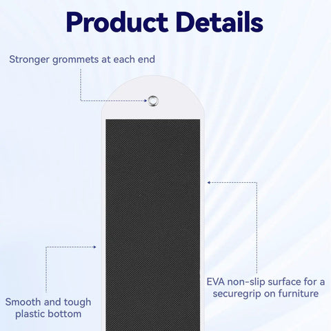 Top Tier Heavy Duty Appliance Sliders With Long Pull Strap And Grippy Moving Gloves Lets You Slide Fridges And Furniture Over Hardwood Or Tile Like A Total Breeze, featuring strong grommets and non-slip surface.