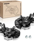 Front Driver And Passenger Side Steering Knuckle And Wheel Bearing Hub Assembly For Toyota Corolla And Matrix 2009 To 2018 with box and nuts.