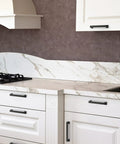 Drop Dead Gorgeous Matte Black Cabinet Pulls For Modern Kitchen Drawers And Bathroom Vanities 15 Pack 5 Inch Hole Spacing Heavy Metal Handle Set No Sweat Setup on white kitchen drawers.