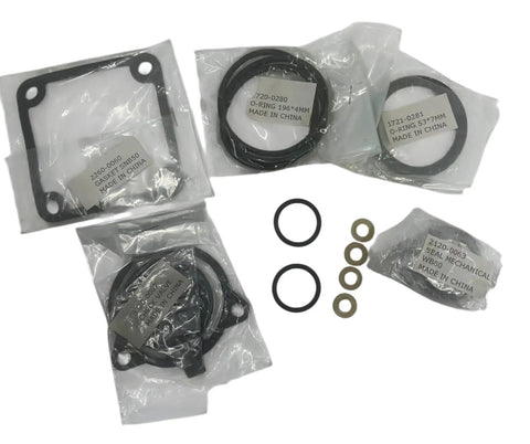 Drop In Heavy Duty Silicon Carbide Seal Kit For 2 Inch Industrial Transfer Pumps 1540 Series with gaskets and O-rings.