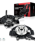 Built Tough Front Steering Knuckle And Wheel Bearing Hub Assembly For 2002 2006 Nissan Altima Driver And Passenger Pair Heavy Duty Steel.