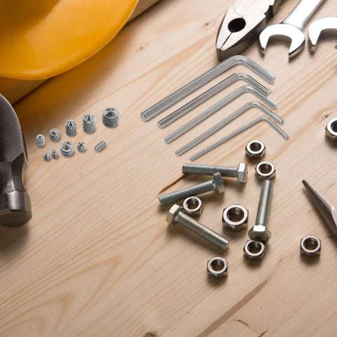 Stainless Steel Shower Panel Screw Kit 400 Piece Assortment With Small Self Tapping Screws for Bathroom Fixtures and Home Repairs.