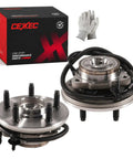 Premium Build Straight Up Heavy Duty Front Wheel Bearing Hub Assembly Pair with ABS, for 2002 to 2005 Ford Explorer.