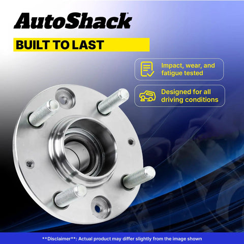 Heavy Duty Front Wheel Hub Bearing Assembly 2 Piece Set For Dodge Dakota Durango 4wd V6 V8 1997 2004 6 Lug close-up view.