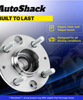 Front And Rear Wheel Hub Bearing Assemblies With ABS Replacement For 2010 2014 Subaru Outback And 2010 2014 Subaru Legacy 4 Piece Set