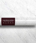 Rolled Marble Look Peel And Stick Contact Paper 39 Inch By 118 Inch White Vinyl Wallpaper For Countertops Bathroom Vanities And Cabinets