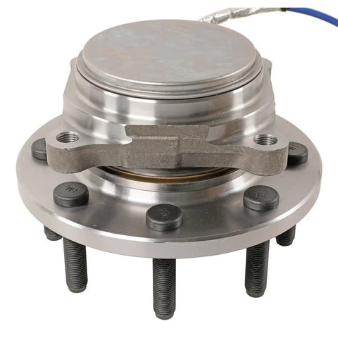 Front Wheel Bearing And Hub Assembly For Ram 2500 Heavy Duty Build Oem Replacement Specs direct drop in fit shiny metal hub with bolts.