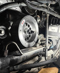 Pro Grade Must Have Harmonic Balancer Installation Tool For GM V8 LS Engines Including LS1 LS2 LS3 LS4 LSX LSA LS6 LQ4 LQ9 1997 And Up With Thrust Bearing And Wrench Included M12 X 1.75 Thread Size installed on engine