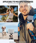 Man using 38mm Arca Type Quick Release Camera Plate For Strap Clip And Tripod Setup for action shots with backpack camera mounting.