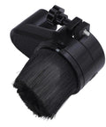 65mm Dust Shoe for Routers Fits 1.5kW Spindles Heavy Duty Dust Cover and Brush Cleaner, black attachment with bristles
