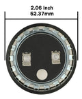 Heavy Duty Top Shelf Round Motor Start Capacitor 270 324 Uf Mfd 330 Vac 50 60 Hertz Single Phase Ac Pool Pump Well Pump Cd60 Molded Swapper For Hassle Free Upgrades showing top view with dimensions 2.06 inches.