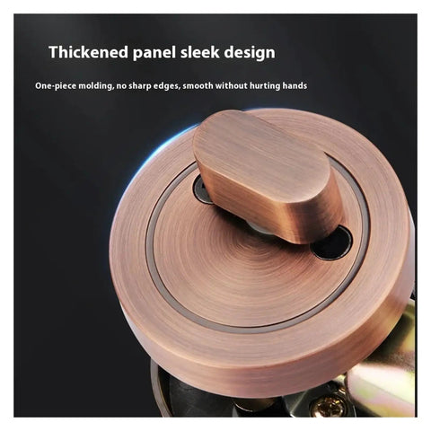 Kickproof Heavy Duty Deadbolt Door Lock With Smooth Brass Cylinder And Salt Spray Tested Zinc Alloy Body Built Like A Tank For Ultimate Front Door Security Upgrade close-up of sleek brass lock design.