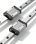 Badass MGN12 Miniature Linear Motion Guide Rails Paired With Dual Heavy Duty Steel Ball Bearing Carriages, 270mm length.