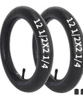 Two Pack 12 5 X 2 25 Bike Inner Tubes 1 2 mm Extra Thick Butyl Rubber Heavy Duty Flat Resistant Tubes For Kids Bmx And Strollers