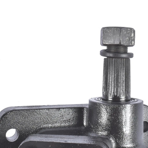 Close-up of Tractor Steering Box Assembly Replacement for Yanmar YM195 YM240 YM1500 with gear shaft visible